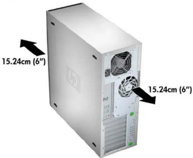 HP Z660 - Goede ventilatie waarborgen - 1