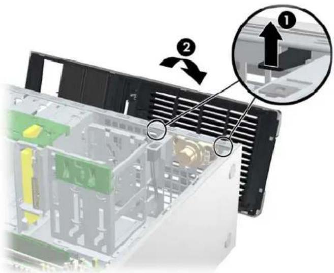 HP Z660 - Het workstation voorbereiden op de installatie van de onderdelen - 15