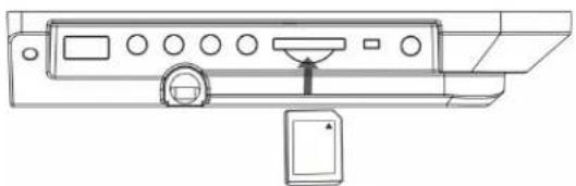 LENCO DVP-840 - Aansluiten op geheugenkaart (SD/MMC/MS) - 1