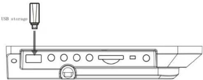 LENCO DVP-840 - Aansluiten op USB opslagmedium/stick - 1
