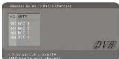 LENCO DVP-840 - Radiokanalen (Radio Channels) - 1