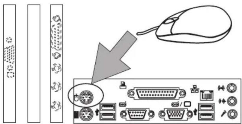 MAXDATA PCB - Een muis aansluiten - 1