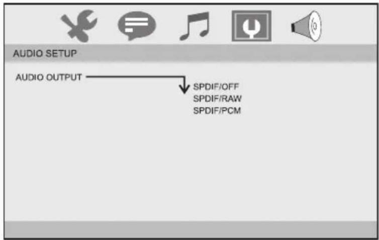 Yarvik PDV103 - Audio-instellingen - 1