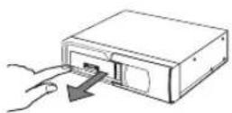 VDO DAYTON CHM 604 MP3 - MAGAZIJN UITNEMEN - 4