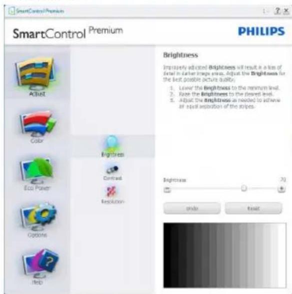 PHILIPS 229C4Q - Menu Adjust (Aanpassen) - 1