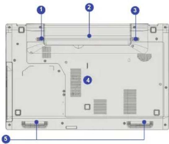 MSI FX 620 - Onderzijde aanzicht - 1