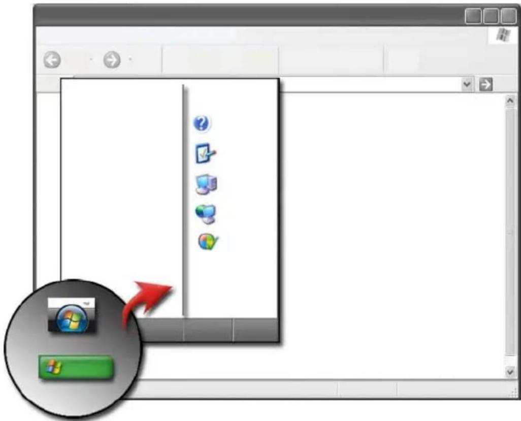 DELL Studio XPS 16 - De knop Start - 1