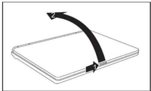 FUJITSU SIEMENS Amilo Li 1818 - Notebookinschakelen - 1