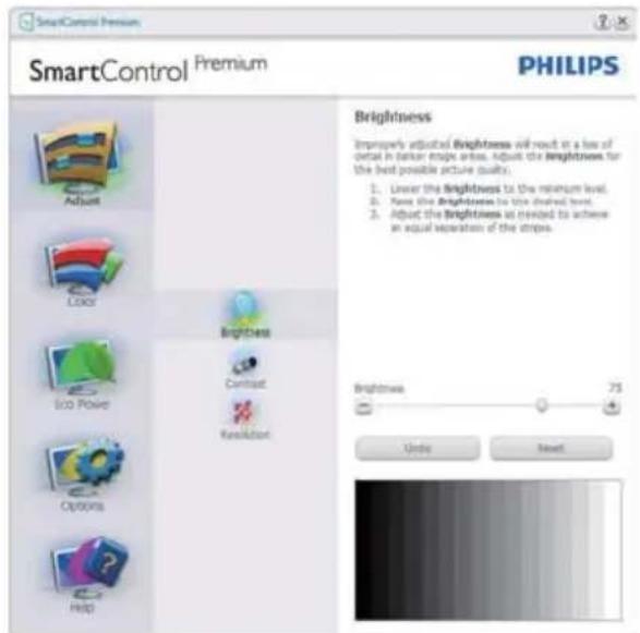 PHILIPS C240P4 - Menu Adjust (Aanpassen) - 1