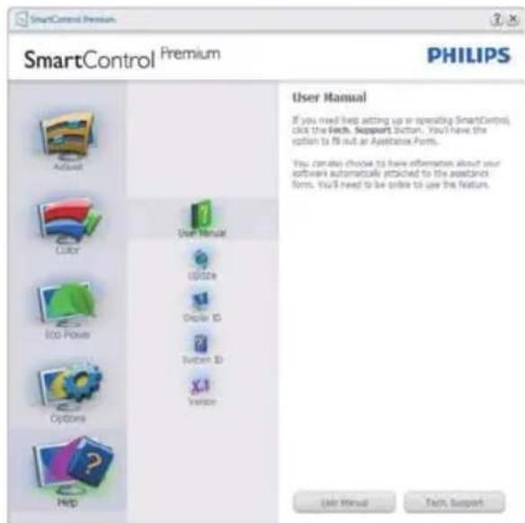 PHILIPS C240P4 - Menu Help - 1