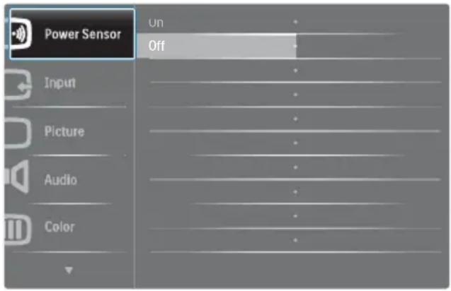 Power Sensor On Off Input Picture Audio Color