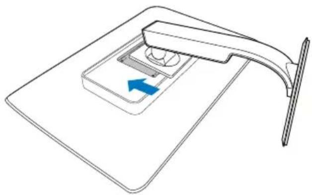 PHILIPS C240P4 - Installeer de voet - 2