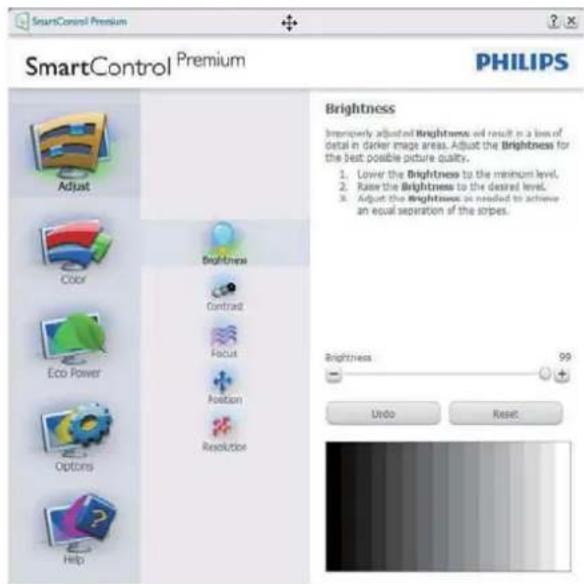 PHILIPS C272P4 - Menu Adjust (Aanpassen) - 1