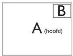 A (hoofd) B
