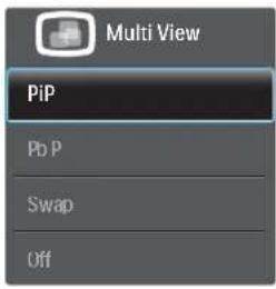 PHILIPS C272P4 - Hoe schakel ik MultiView met een sneltoets in? - 2
