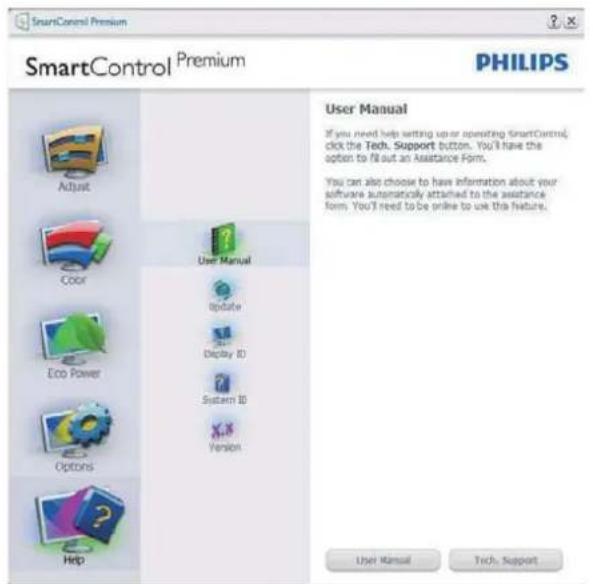 PHILIPS C272P4 - Menu Help - 1
