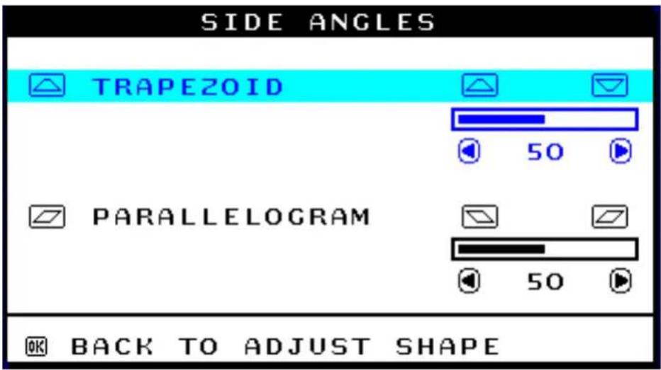 ZIJHOEKEN TRAPEZIUM PARALLELOGRAM 50 50 TERUG NAAR VORM AANPASSEN