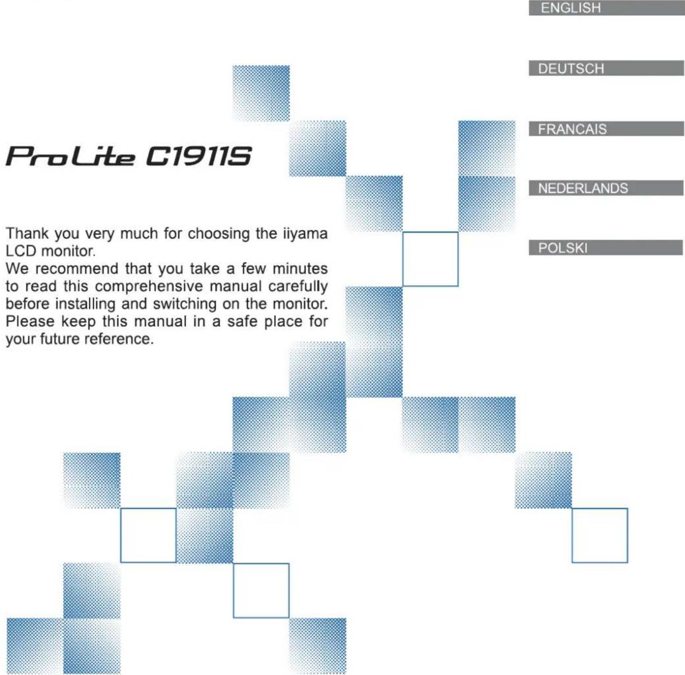 IIYAMA ProLite C1911S - LCD Monitor - 1