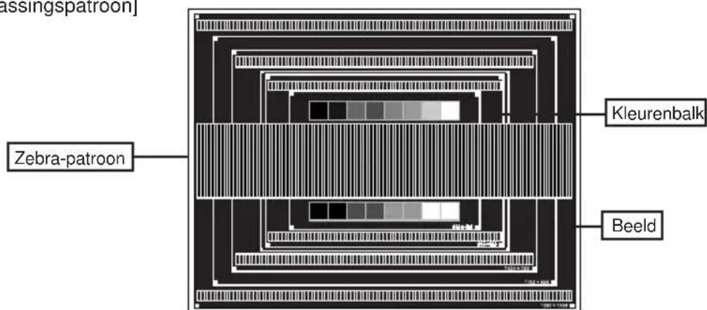assingspatroon] Zebra-patron Kleurenbalk Beeld