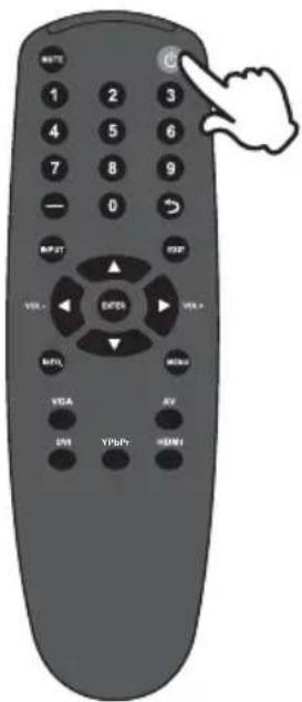 BUTT 1 2 3 4 5 6 7 8 9 — 0 RPT RSP VOL... VCS... MNTL MNSL VDA AV DVI YHHP+ HDMI