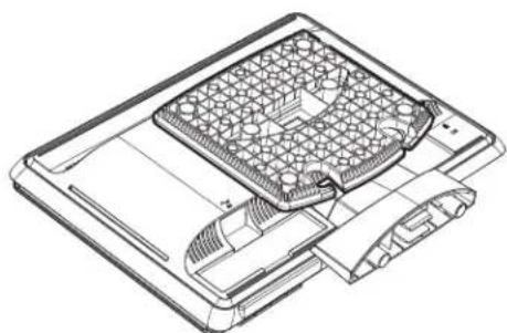 COMPAQ W2207 - De voetplaat verwijderen - 3