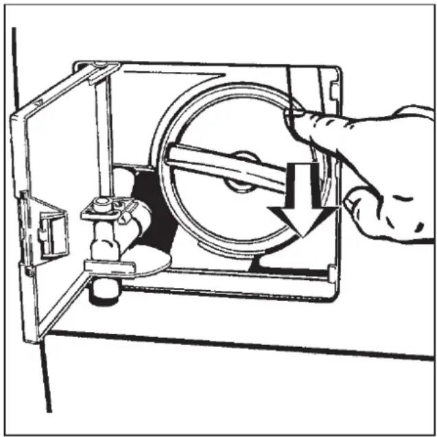 MIELE W 6071 - Deur openen bij langdurige stroom- uitval - 1