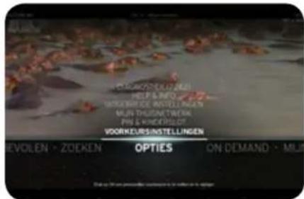 Voorkeurs/instellingen OPTIES ON DEMAND - MUI DEVIOLEN - ZODKEN