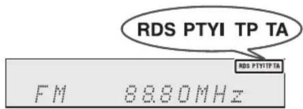 RDS PTYI TP TA RDS PTYITP TA FM 88.80MHz