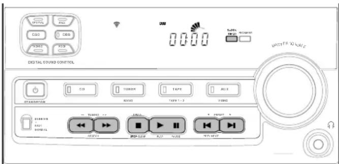 PHILIPS FW306 - KLOK TIMER - 1