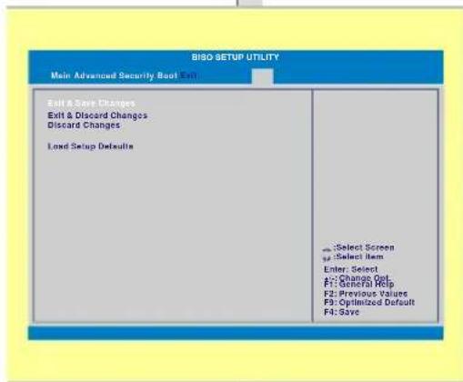 MSI GX720-022NL - Exit menu (Menu afsluiten) - 1