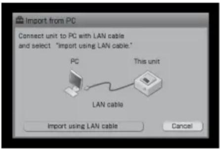 SONY NAS-SC500 - ■ Wanneer u het systeem rechtstreeks aansluit op de computer met een netwerkkabel (LAN) - 2