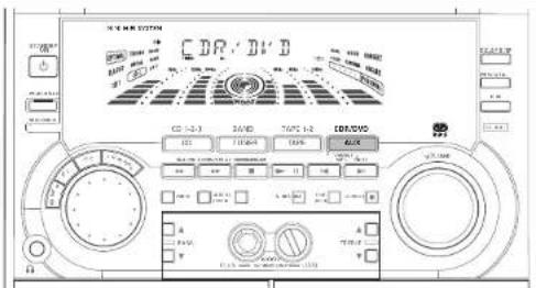 PHILIPS FWC85 - AUX/CDR OPNEMEN - 1