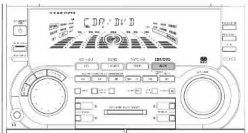 PHILIPS FWC90 - AUX/CDR OPNEMEN - 1