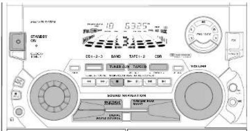 STRAWBOW ON 10 6325 CD1-2-3 BAND TAP1-2 CON VOLUME SOUND HANDSATION STRAWBOW ON STRAWBOW ON STRAWBOW ON