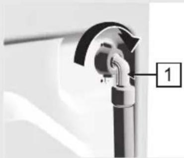 SMEG LB86-1 - Aansluiting op de watertoevoer - 1
