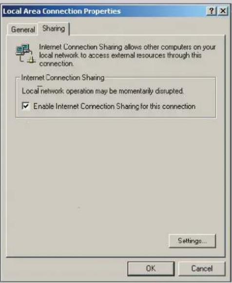 PHILIPS SL50 - Internet Connection Sharing voor Windows ME activeren - 1