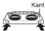SHARP XL-MP110H - Wispreventielipje van cassettes: - 1