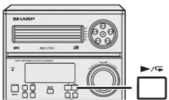 SHARP CD-SW300H - ■ Opgeven van de weer te geven disc - 3