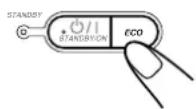 JVC CA-MXK5 - Druk als u de ECO-modus wilt - 1