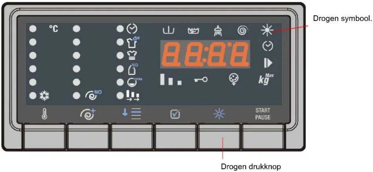 Drogen symbol. 8:8:8'8 kg Max START PAUSE Drogen drukknop
