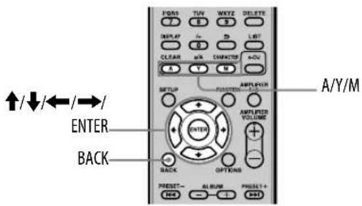 ↑/↓/←/→/ ENTER BACK FORD TAY WAVE DELETE A Y M A/Y/M AMPLRUM AMPLRUM VOLUME + - OPTIONS PRESST- ALBUM PROSET + + - + - + - - - - - - - - - - - - - - - - - - - - - - - - - - - - - - - - - - - - - - - - - - - - - - - - - - - - - - - - - - - - - - - - - - - - - - - - - - - - - - - - - - - - - -