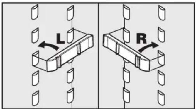 L R