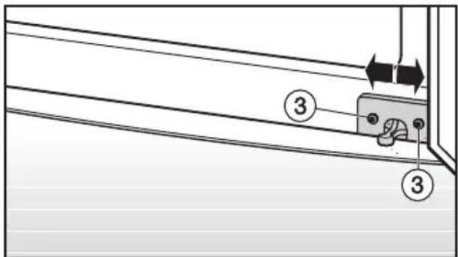 MIELE KFN 12823 SD-1 - Het terugplaatsen van de deurgrepen - 3
