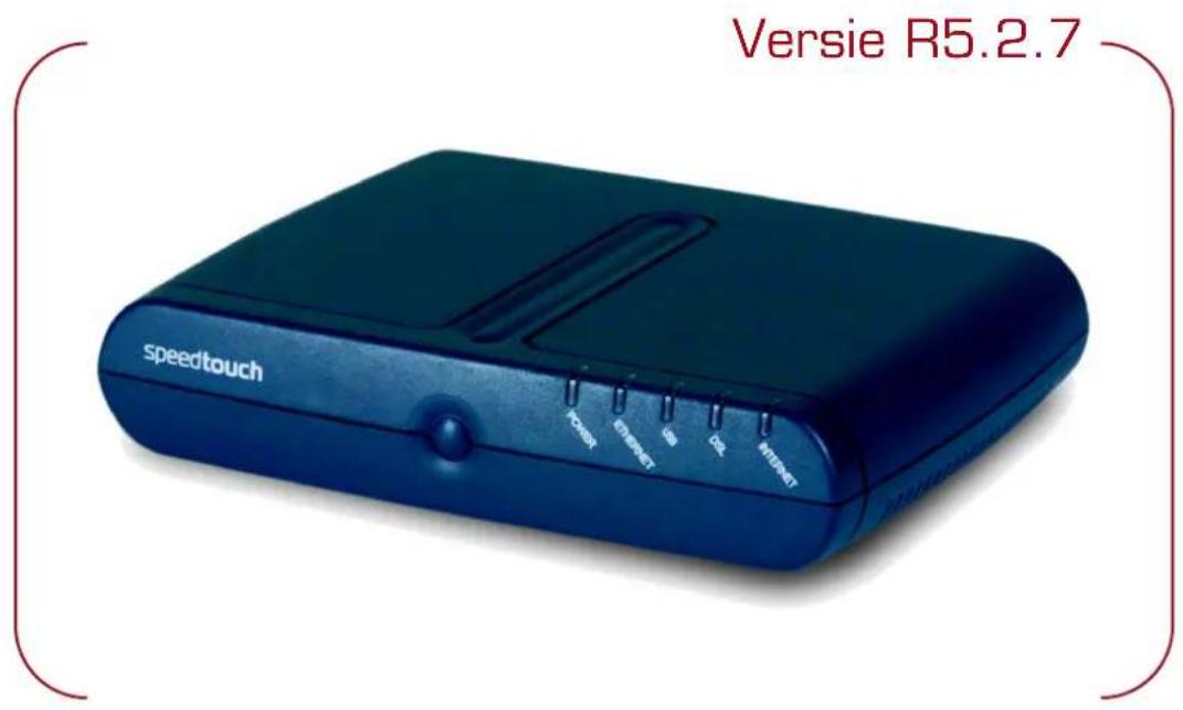 Versie R5.2.7 speedtouch Power Energy GB Opt Internet
