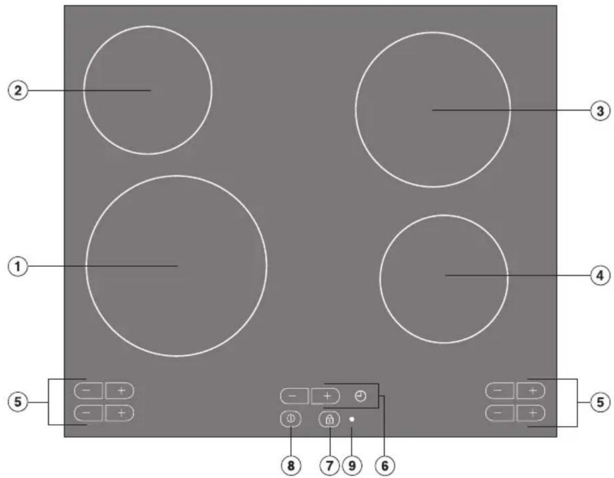MIELE KM 547 - Inbouwen 45 - 1