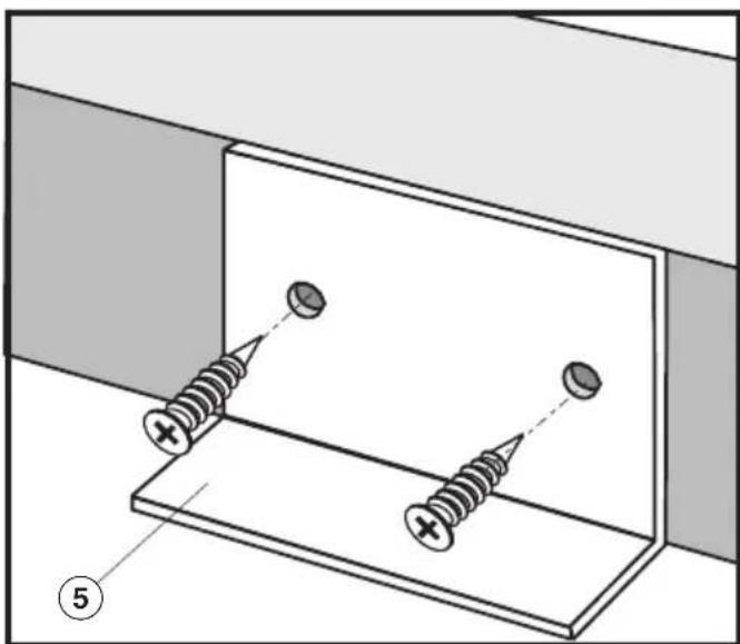 MIELE KM 530 - Klemveren en steunprofielen bevestigen - 2