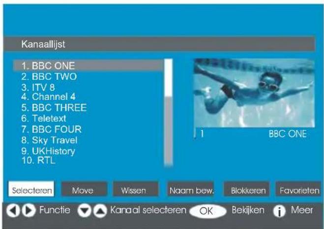 Kanaallijst 1. BBC ONE 2. BBC TWO 3. ITV 8 4. Channel 4 5. BBC THREE 6. Teletext 7. BBC FOUR 8. Sky Travel 9. UKHistory 10. RTL Selecteren Move Wissen Naam bew. Blokkeren Favorieten ►►►►►►►►►►►►►►►►►►►►►►►►►►►►►►►►►►►►►►►►►►►►►►►►►►►►►►►►►►►►►►►►►►►►►►►►►►►►►►►►►►►►►►►►►►►►►►►►►►►► ► Kanaal selecteren OK Bekijken i Meer