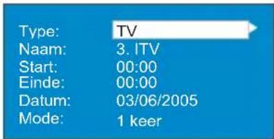 Type: TV Naam: 3. ITV Start: 00:00 Einde: 00:00 Datum: 03/06/2005 Mode: 1 keer