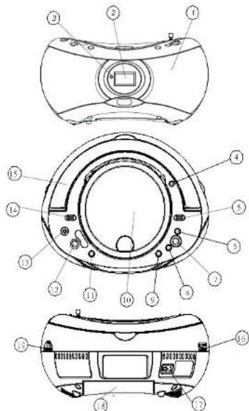 PROLINE NC 170 MP3 - Wegwerpen - 3