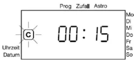 JUNG CD5201TS - Keuze van de timer-functie - 1